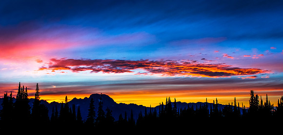 Mount Moran Sunset